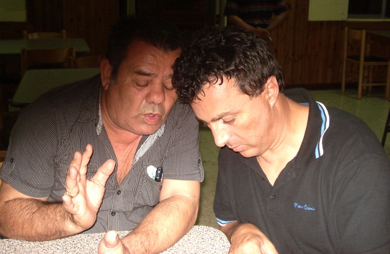 File:Steve Borg interviewing Joe Vella l-Bokser August 2013.jpg