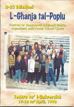1998 L-Għanja tal-Poplu Flyer.jpg