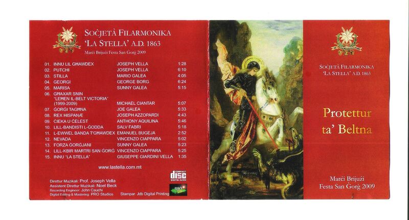 File:Festive Marches - Festa San Ġorġ 2009 - Protettur ta' Beltna - Mis-Soċjeta Filamonika La Stella Band Club - (Cd. 17) (2009) CD jacket.jpg