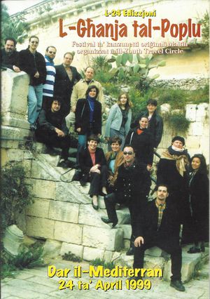 1999 L-Għanja tal-Poplu Flyer.jpg